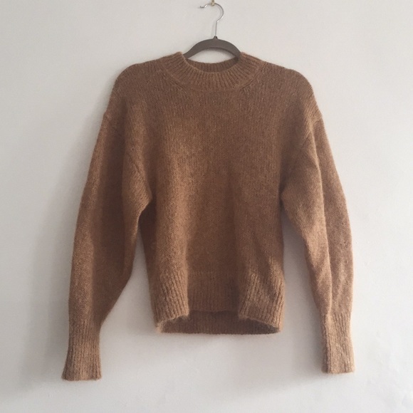 Sweaters | Camel Mohair Sweater 